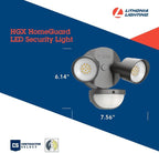 Lithonia Lighting HomeGuard 2-Light LED Outdoor Flood Lights, Motion Sensor - Image 4