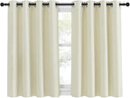 NICETOWN Blackout Kitchen Window Curtain 45 inches Length by NICETOWN