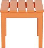 WestinTrends Ashore Outdoor Patio Modern Adirondack Side Table - Image 5