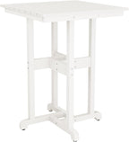 37.5" H Outdoor Bar Table，HDPE Bar Height Table by HOMENJOY
