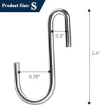 30 Pack 2.4 inches Heavy Duty S Hooks - Image 6