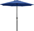 Blissun 9' Outdoor Patio Umbrella, Outdoor Table Umbrella, Yard Umbrella by Blissun