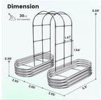 KING BIRD Raised Garden Bed - Image 6
