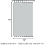 NICETOWN Blackout Navy Blue Curtains 120 inch Length - Image 7