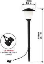 Low Voltage Pathway Lights LED Landscape Lights, 1.7W 12V, 3000K Warm White - Image 5