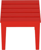 WestinTrends Ashore Outdoor Patio Modern Adirondack Side Table - Image 6