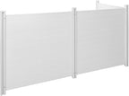 VEVOR Outdoor Privacy Screen, 50in H x 50in W Air Conditioner Fence, 3-Panel - Image 10