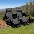 Homall Zero Gravity Chair Patio Folding Lawn Lounge Chairs Outdoor Lounge - Image 2