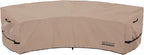ULTCOVER Waterproof Patio Curved Sofa Sectional Cover by ULTCOVER