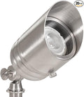 VOLT 20-Pack 12V Fat Boy Stainless Steel Outdoor Spotlights by VOLT