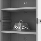Keter Storage Cabinet with Doors and Shelves - Image 10