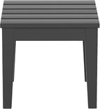 WestinTrends Ashore Outdoor Patio Modern Adirondack Side Table by WestinTrends