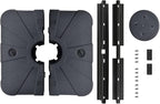 EliteShade USA 33" x 33" Offset Patio Umbrella Base Sand/Water Filled Square - Image 5