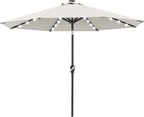 ABCCANOPY 10FT Durable Solar Led Patio Umbrellas by ABCCANOPY