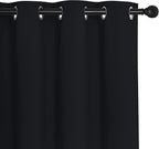 NICETOWN Black Out Curtain for Bedroom 102 inches Long, Grommet Thermal - Image 2