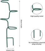 Set of 3 Sturdy Metal Plant Support Stakes - Image 2