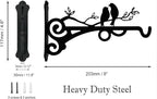 Multipurpose Hanging Basket Plant Brackets Outdoor Indoor, Heavy Duty Solid - Image 4