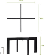 IZIDDO 4 Pack Plant Stand Indoor Outdoor, Metal Mid-Century Pot Stand, Modern - Image 6