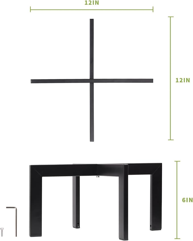 IZIDDO Plant Stand Indoor Outdoor, Metal Mid-Century Pot Stand, Modern Plant - Image 6