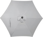 Blissun 7.5 ft Patio Umbrella, Yard Umbrella, Outdoor Market Umbrella - Image 4