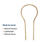 3Pack Bamboo Trellis 16 Inch Round Shaped Small Plant Trellis - Image 2