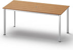 Outdoor Patio Dining Table, Aluminum & HDPS Outdoor Table by ComfCove