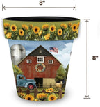 Briarwood Lane Sunflower Barn Small Planter - Image 5
