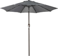 Blissun 9' Outdoor Patio Umbrella, Outdoor Table Umbrella, Yard Umbrella by Blissun