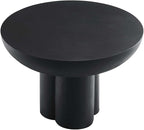 Modway EEI-6760-BLK Caspian Round Concrete Coffee Table - Image 4