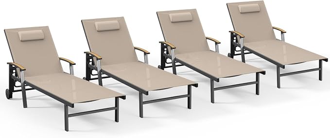 Ciokea Outdoor Lounge Chair by CIOKEA