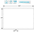 EMERIT 90% Shade Cloth Sun Shade Fabric Privacy Screen Shade Cover - Image 7