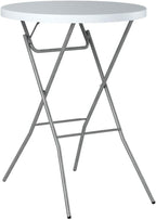 Best Choice Products 32in Bar Height Folding Table, Round Indoor Outdoor - Image 5
