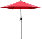 Sunnyglade 7.5' Patio Umbrella Outdoor Table Market Umbrella by Sunnyglade