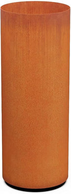 PLANTERCRAFT Corten Steel Metal Planter Box, Round Sizes, Modern Garden Steel by Plantercraft