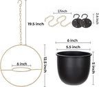 2 Pack Hanging Planters for Indoor Plants - Image 4