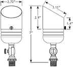 VOLT 20-Pack 12V Fat Boy Brass Outdoor Spotlights - Image 5