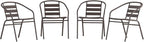 Flash Furniture Lila Metal Restaurant Stack Chairs by FlashFurniture