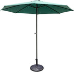 Giantex 43lbs Patio Market Umbrella Base, Heavy Duty Outdoor Stand, Cast Iron - Image 5