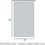 NICETOWN French Door Curtain for Window Extra Long & Wide, Grommet Thermal - Image 9