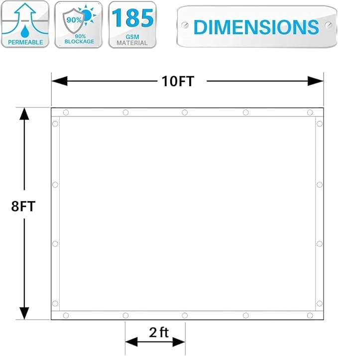 90% Shade Cloth Sun Shade Fabric - Image 3