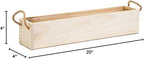 Wooden Planter Box, Rustic Barn Wood/Whitewash - Image 7