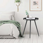 SYQ Round Metal Side Table Small End Table - Image 2