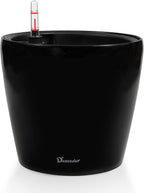 Dexceder 11x10 Inches High Gloss Self Watering Planter Indoor Outdoor, Inner by Dexceder