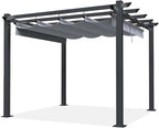 SCOCANOPY Gray Ripstop Replacement Cover Fit by SCOCANOPY