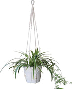 Macrame Plant Hanger Extra Long Indoor Plant Holder by Xibelezal