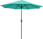 Ayge 9FT Large Outdoor Patio Umbrella Market Table Umbrella-UV Resistant by AYGE