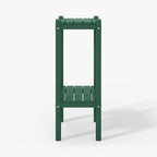 WestinTrends Malibu 36" Outdoor Adirondack HDPE 2-Tier Patio Side Table - Image 7