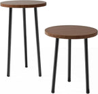 Plant Stand Indoor 2 Pack: Plant Table 14''&20'' Wooden & Metel Heavy Duty - Image 8