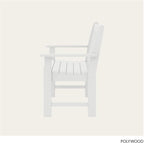 POLYWOOD Vineyard 60" Outdoor Patio Bench - Image 6