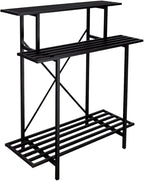 Zhongma 3 Tier Sturdy Plant Stand Space-Saving Heavy Duty Plant Holder - Image 7